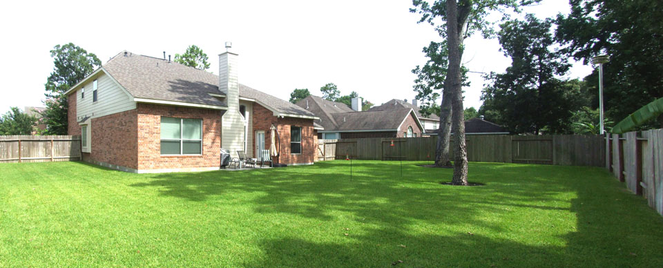 Back of FSBO in Kingwood TX