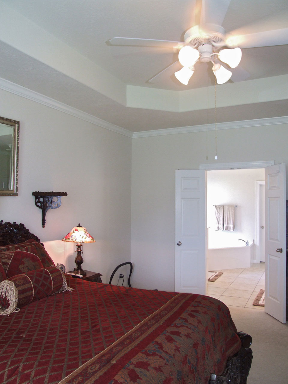 Master Bedroom & Bath of home for sale in Kingwood TX
