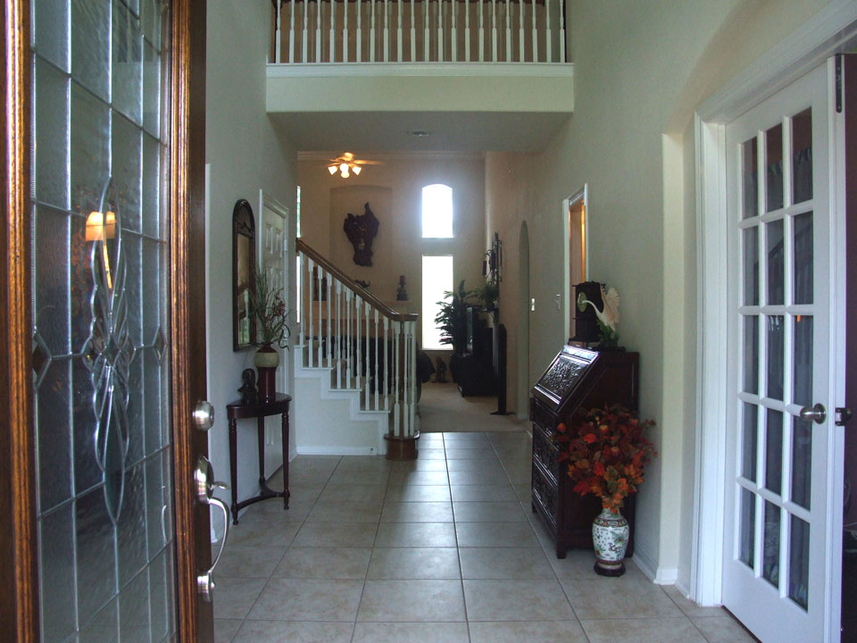 Entry of home for sale in Kingwood TX